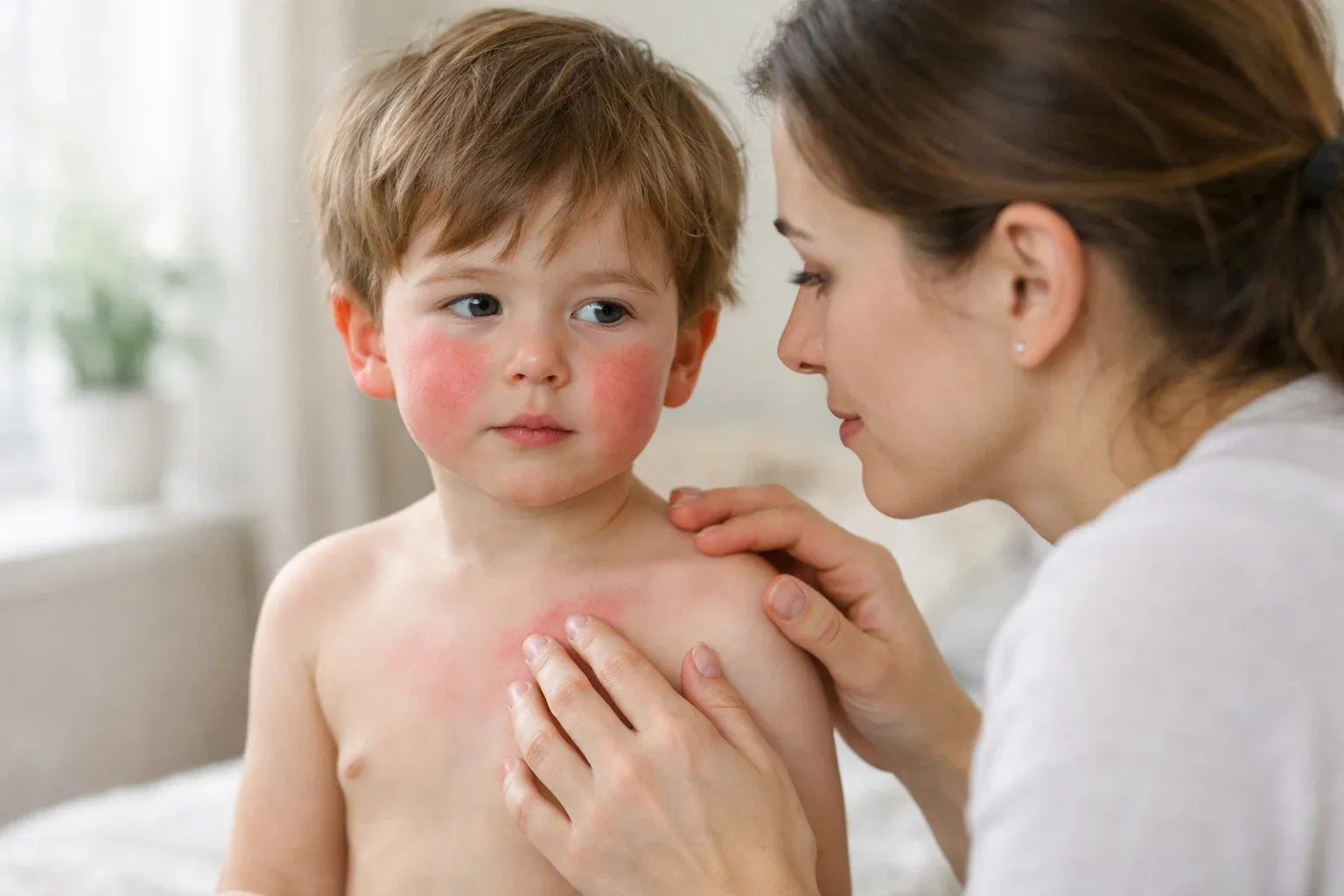 Аллергия у ребёнка: виды, симптомы и лечение