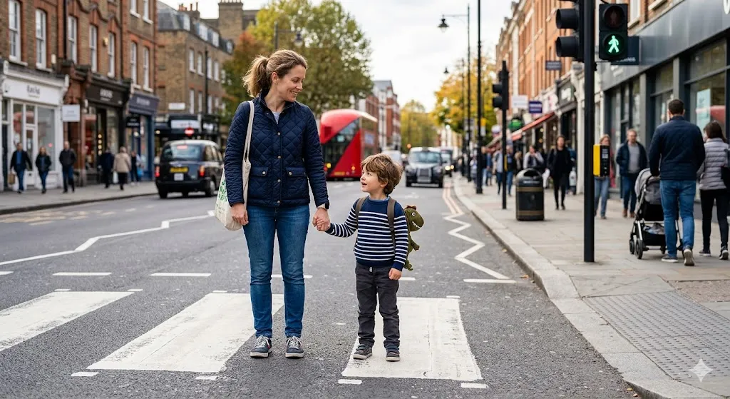 Безопасность ребёнка на улице: дорога, незнакомцы и площадки