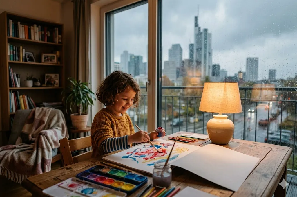 Чем занять ребёнка в дождливый день: идеи для семьи