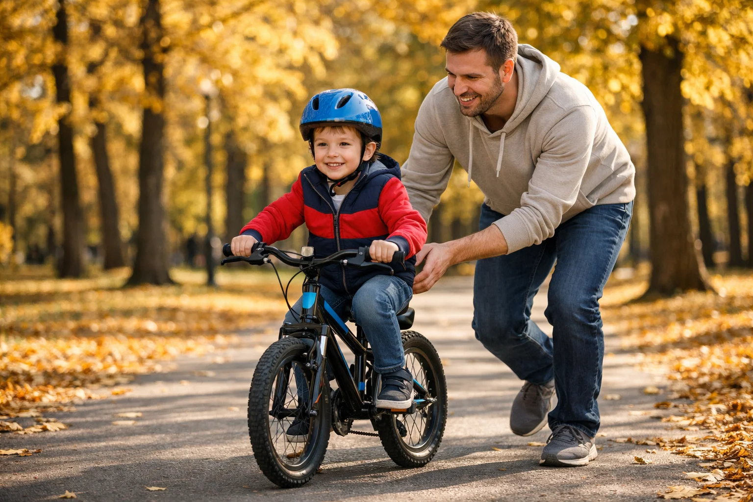 Как научить ребёнка кататься на велосипеде: пошаговая инструкция