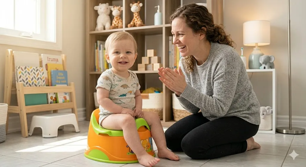 Как приучить ребёнка к горшку: пошаговый план