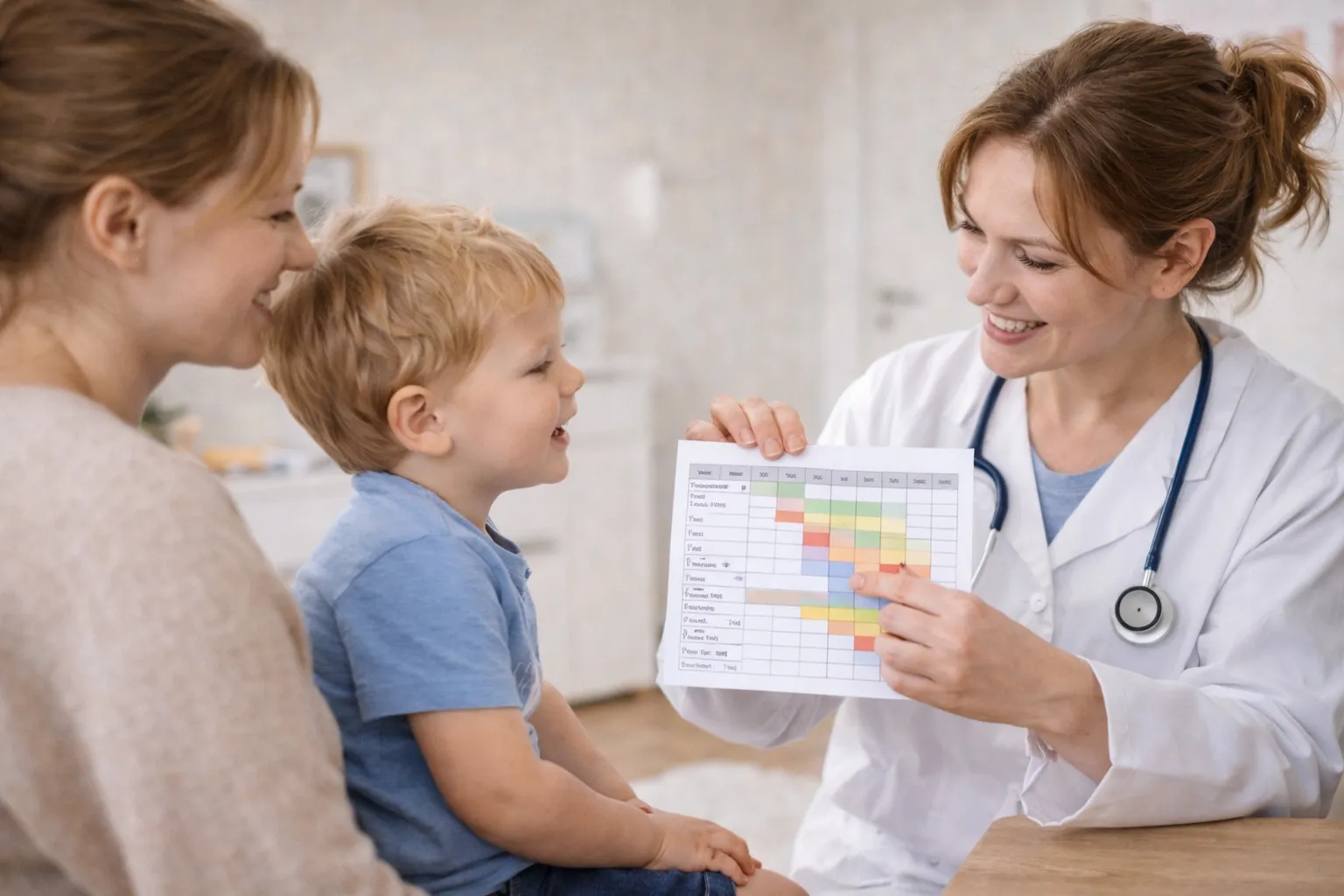 Календарь прививок детям — полная таблица по возрастам