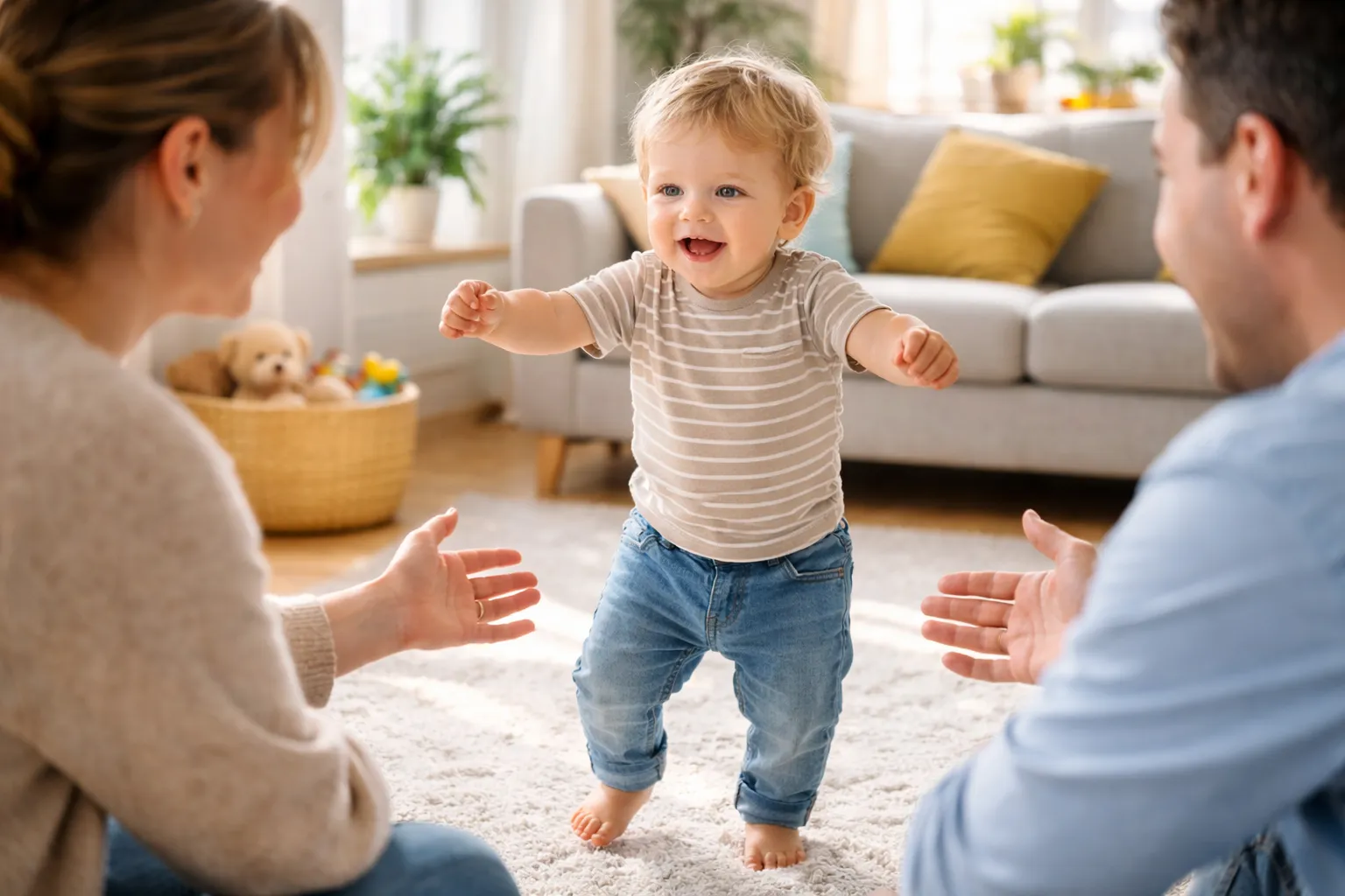 Когда ребёнок начинает ходить — нормы, причины задержки и как помочь