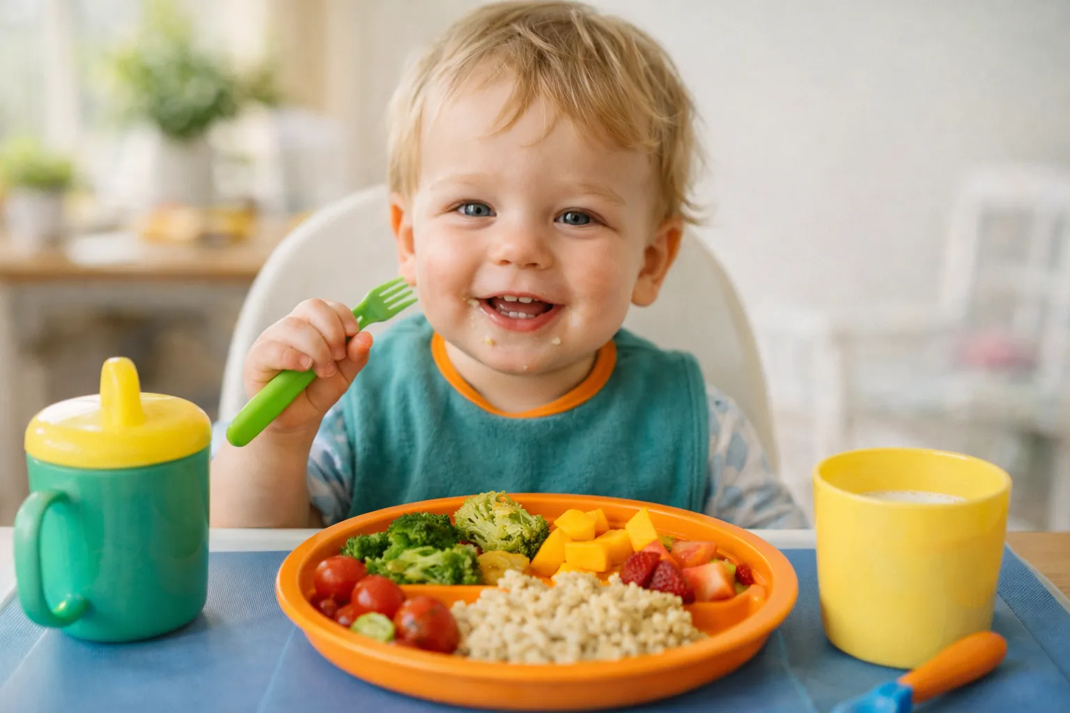 Меню ребёнка в 1 год: чем кормить и как составить рацион