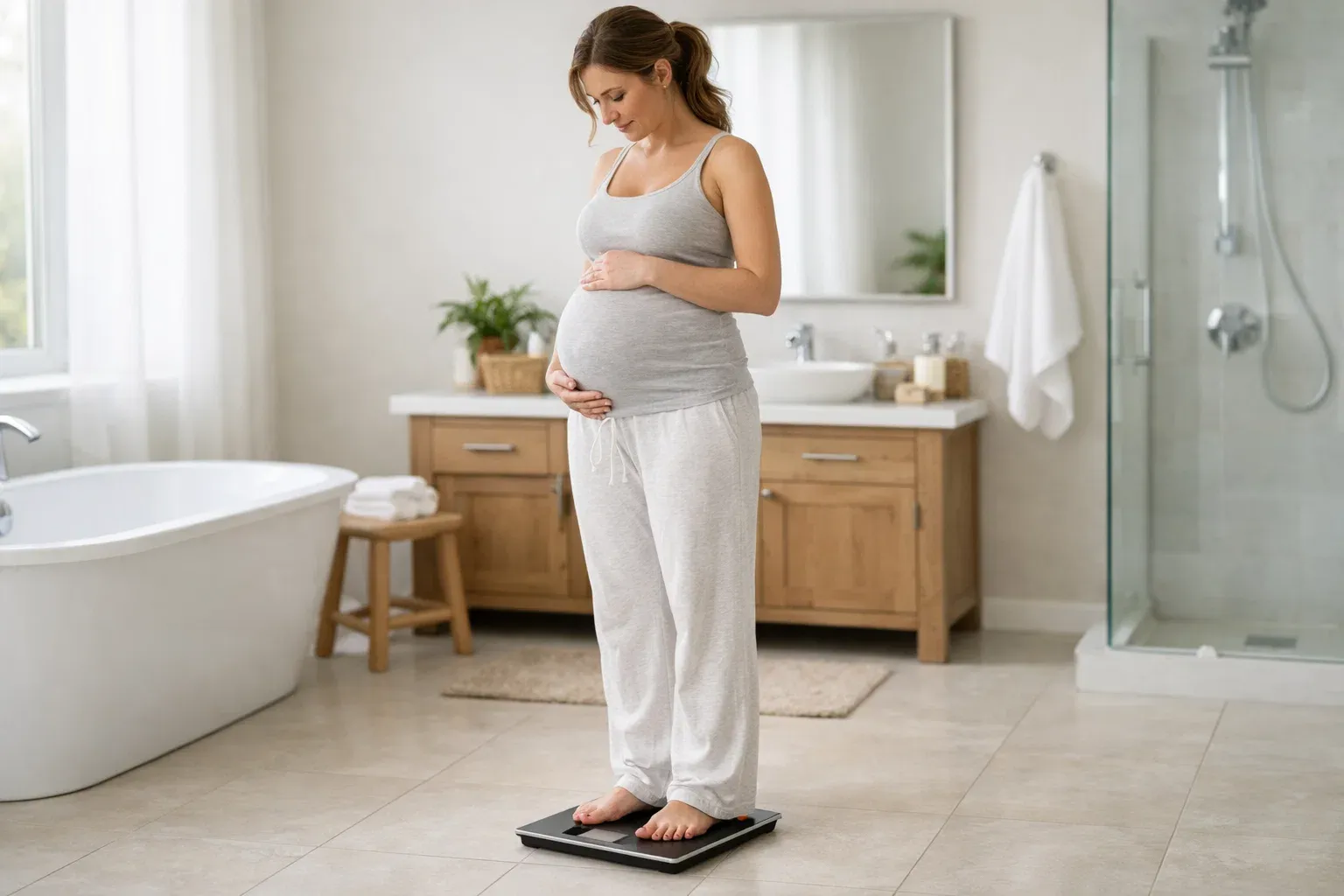 Набор веса при беременности: нормы по триместрам