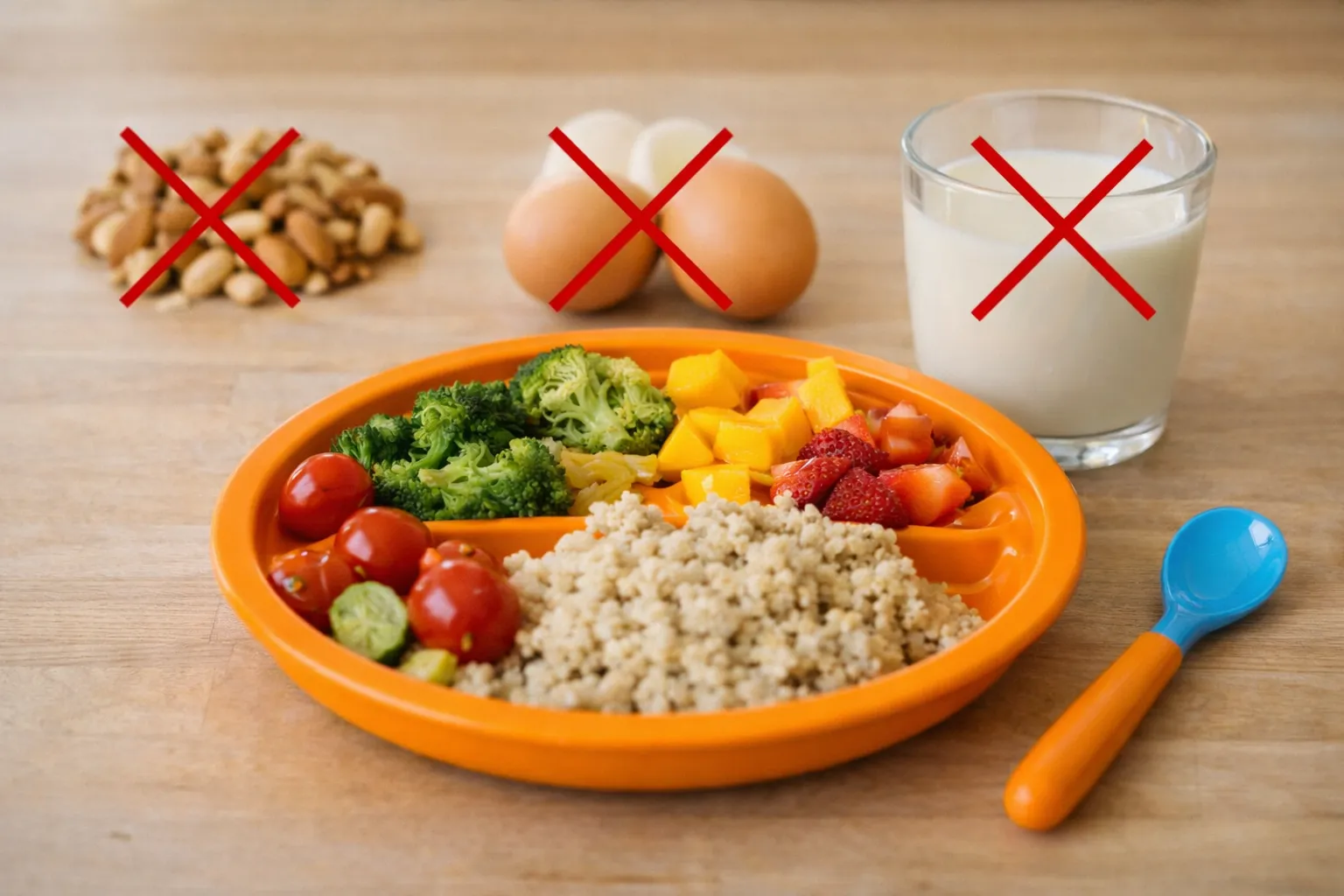 Пищевая аллергия у ребёнка: продукты-аллергены, симптомы и диета