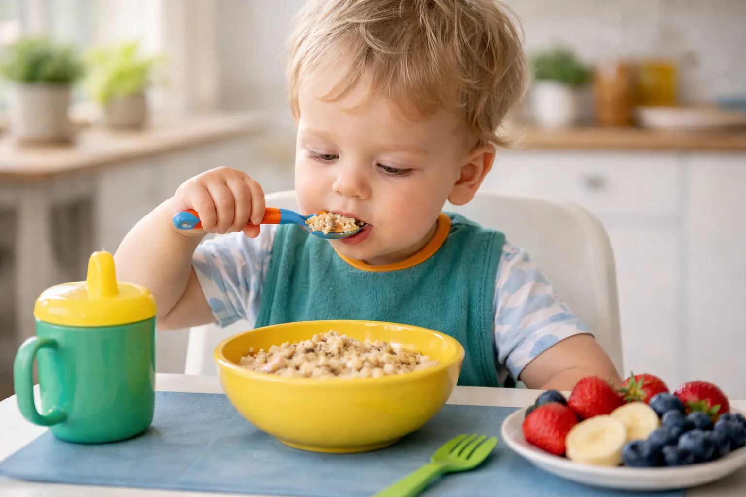 Питание ребёнка от 1 до 3 лет: нормы, режим и рацион