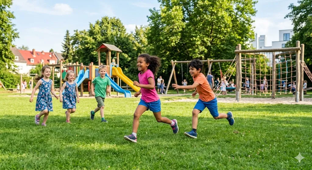 Подвижные игры на улице для детей