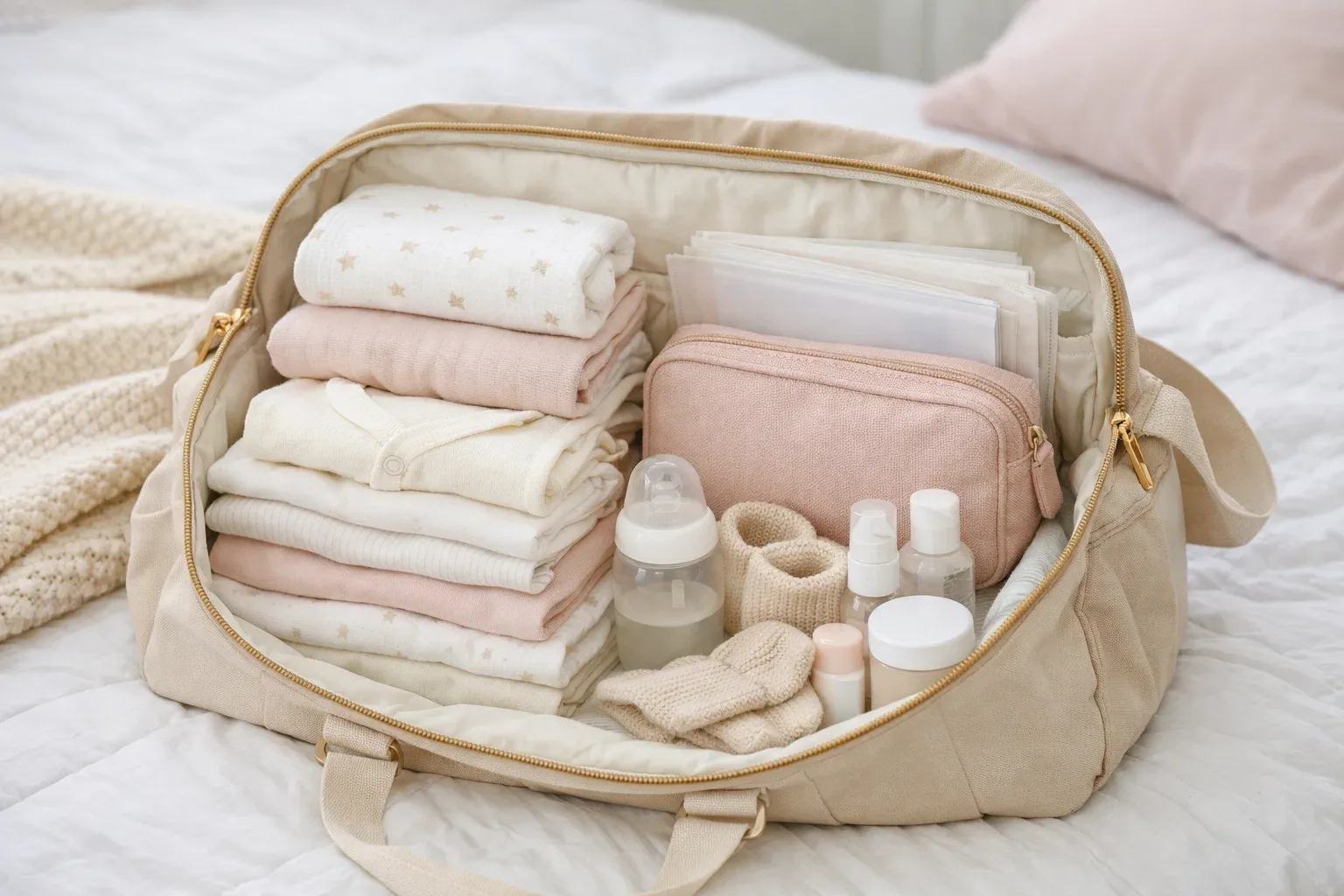 Сумка в роддом 2026: полный чек-лист для мамы и малыша