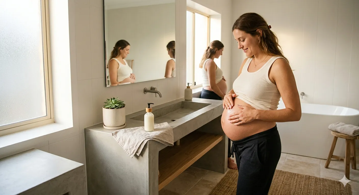 Уход за кожей и волосами при беременности