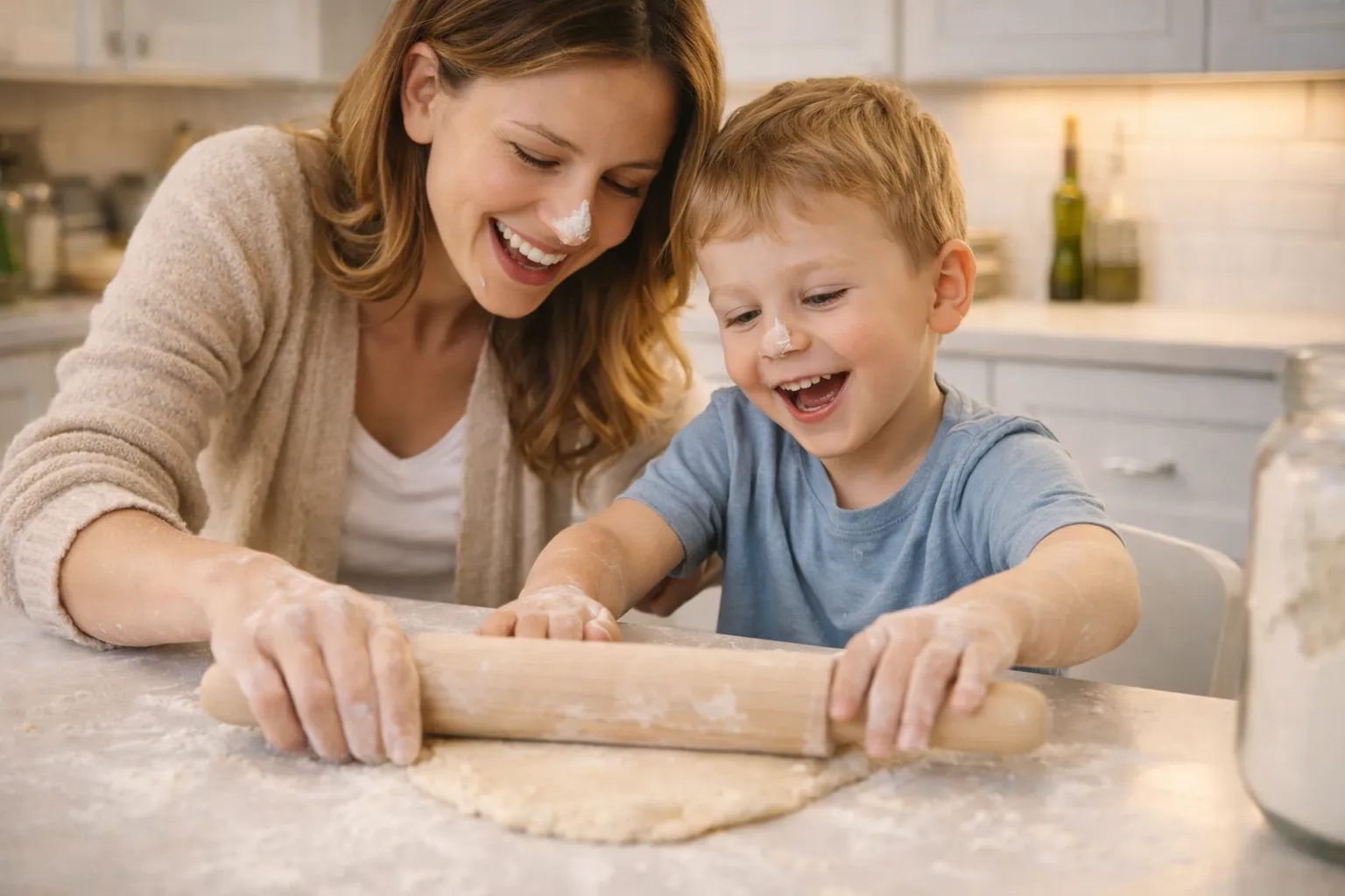 Выпечка с детьми дома: простые рецепты