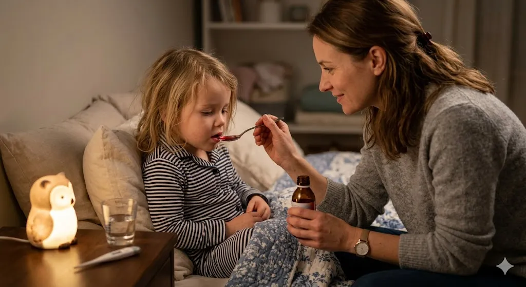 Высокая температура у ребёнка: когда сбивать и как помочь